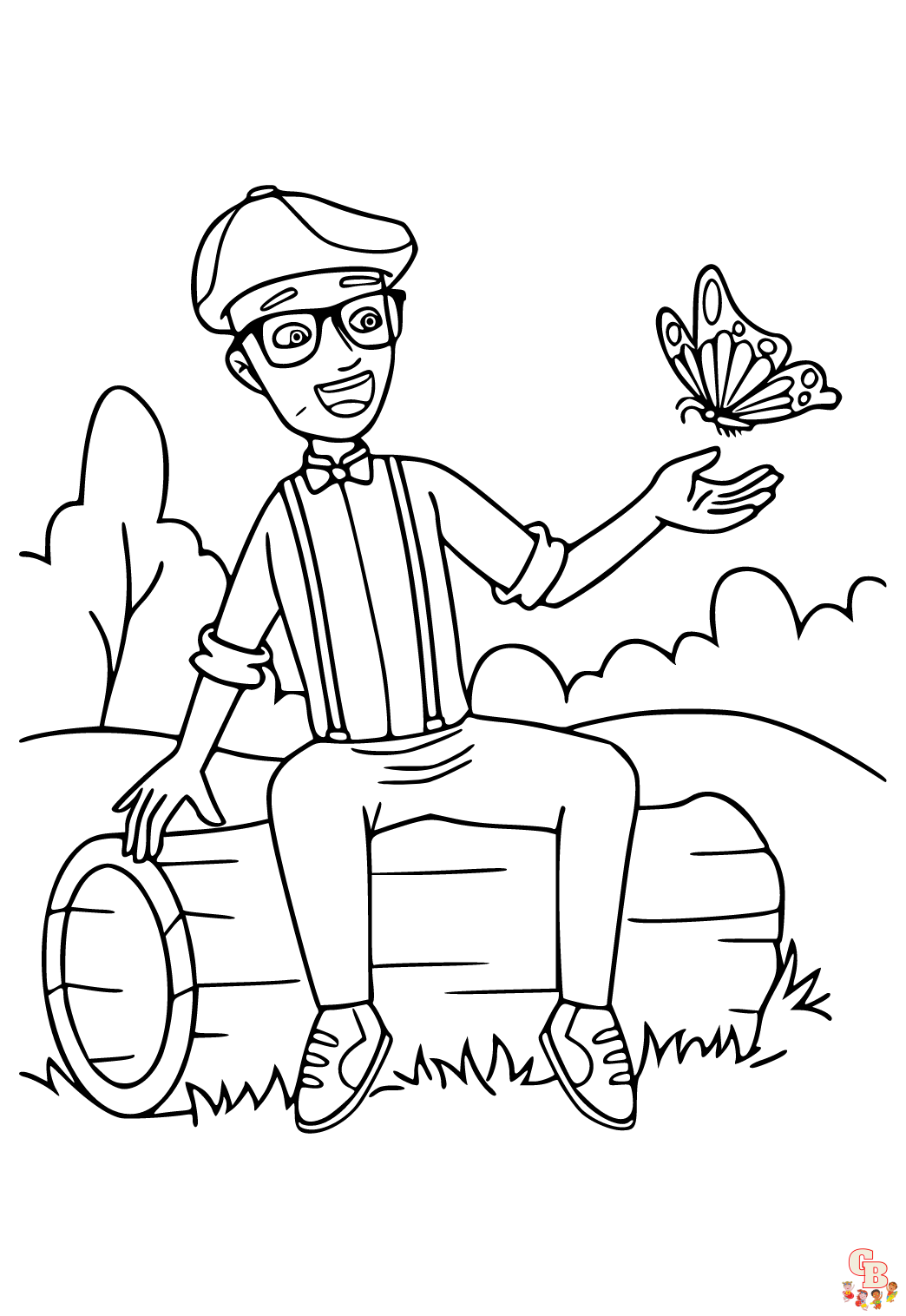 Blippi Coloring Pages 2