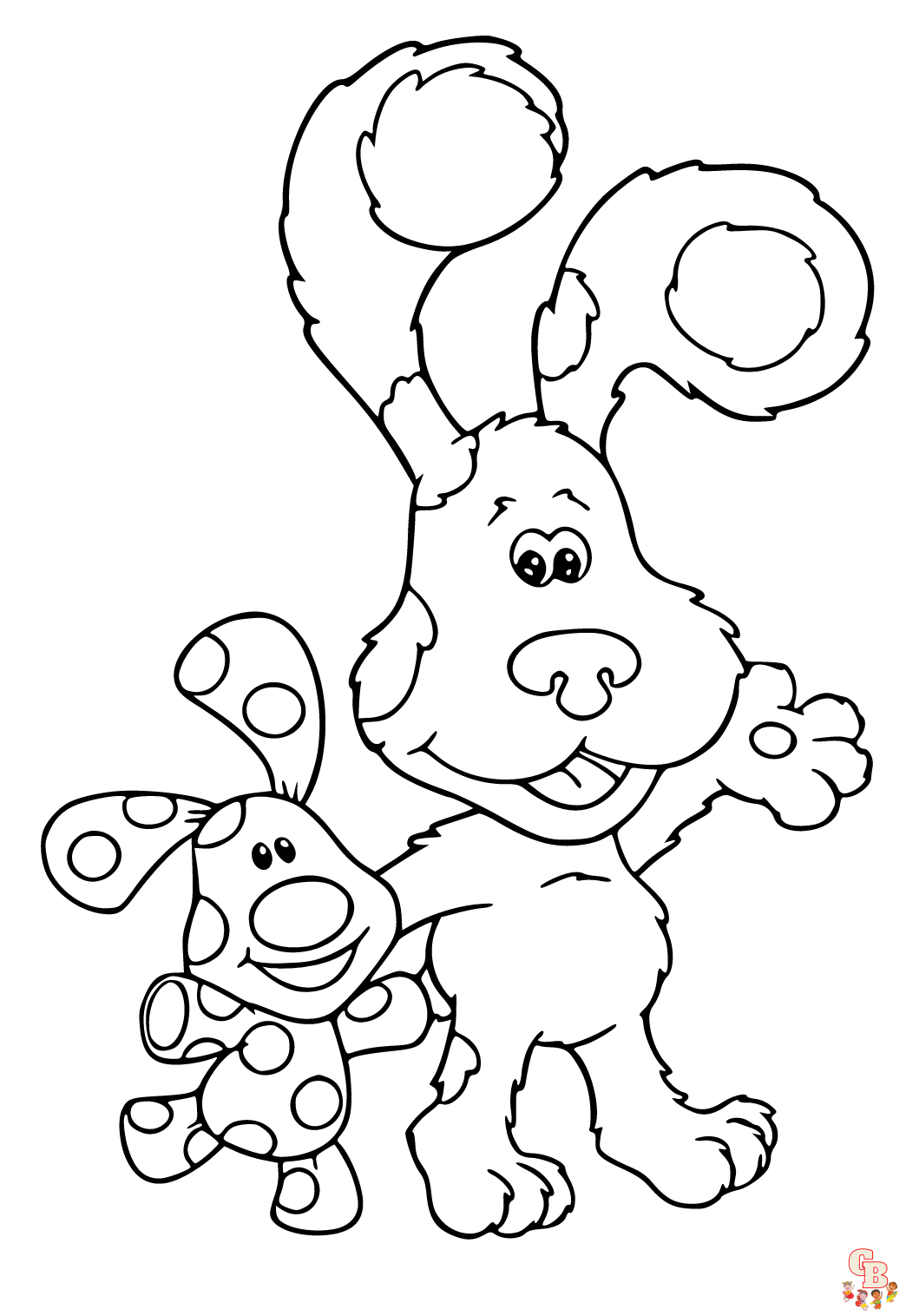 Blues Clues Coloring Pages 1