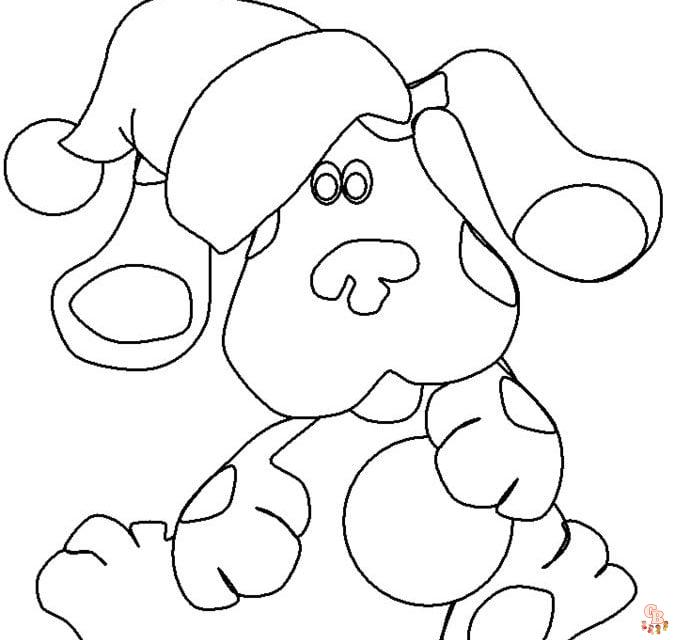 Blues Clues Coloring Pages 2