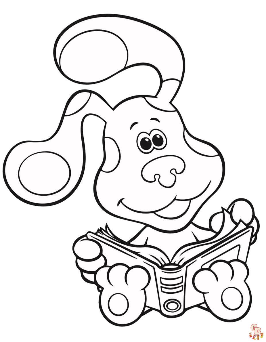 Blues Clues Coloring Pages 3