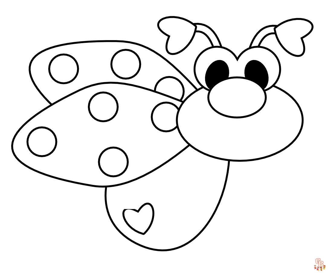 Bug Coloring Pages 1