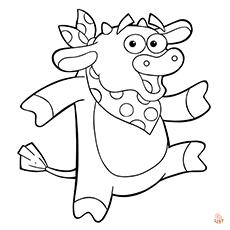 Bull Coloring Pages 2