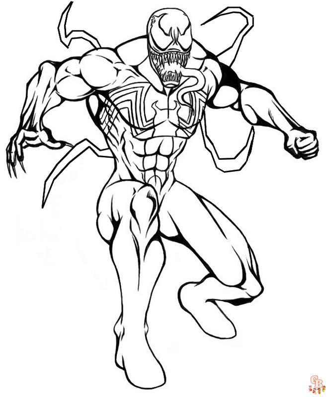 Carnage Coloring Pages 2