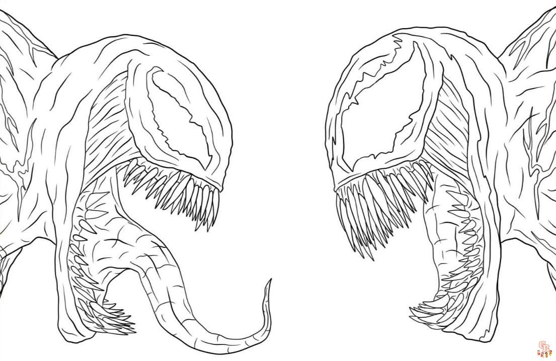 Carnage Coloring Pages 3