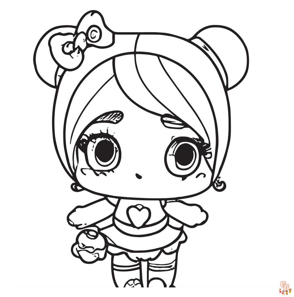 Chibi Coloring Pages 4