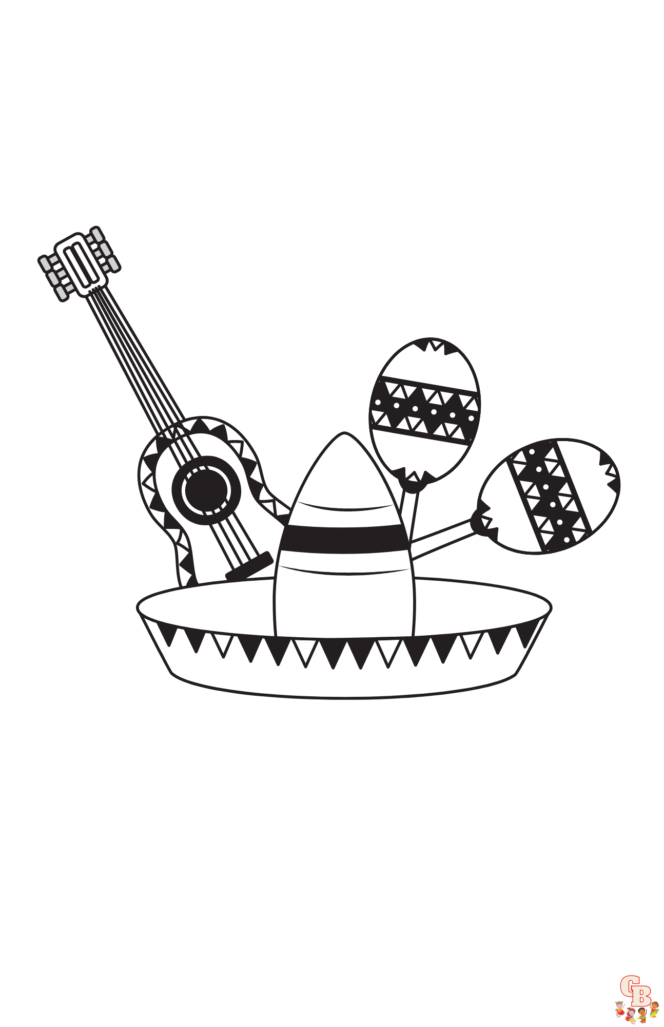 Cinco de Mayo Coloring Pages 1