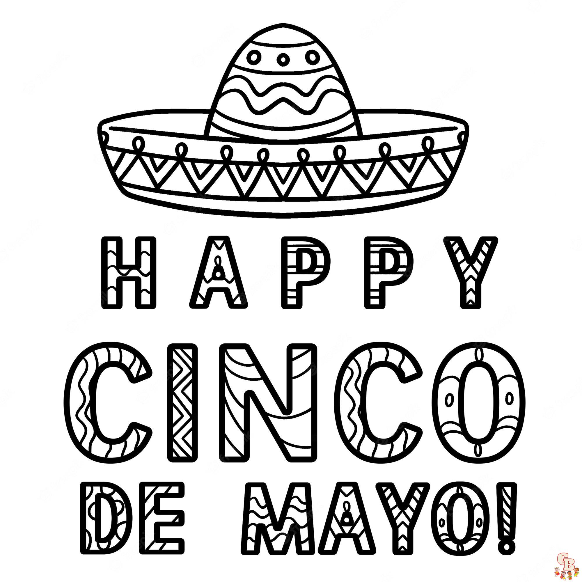 Cinco de Mayo Coloring Pages 4