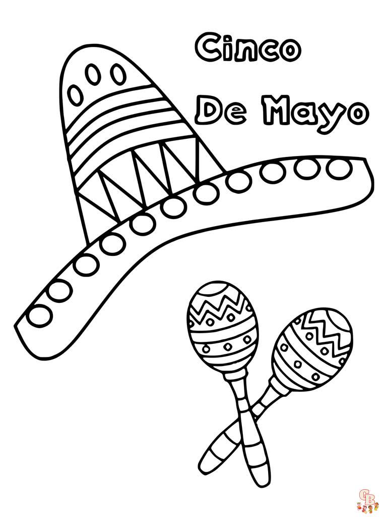 Cinco de Mayo Coloring Pages 5