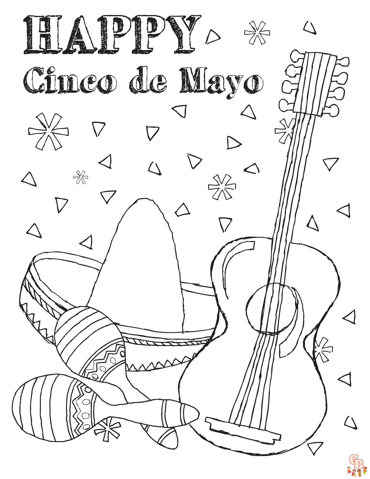 Cinco de Mayo Coloring Pages 6