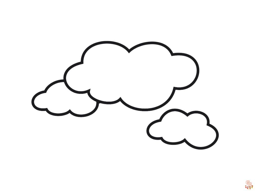 Cloud Coloring Pages03