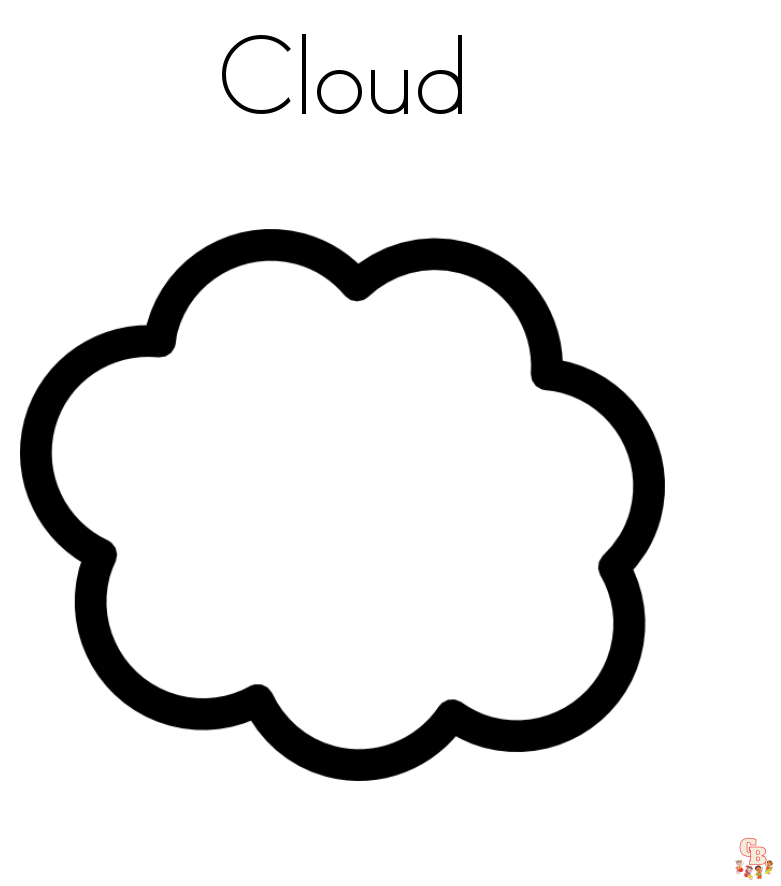 Cloud Coloring Pages09