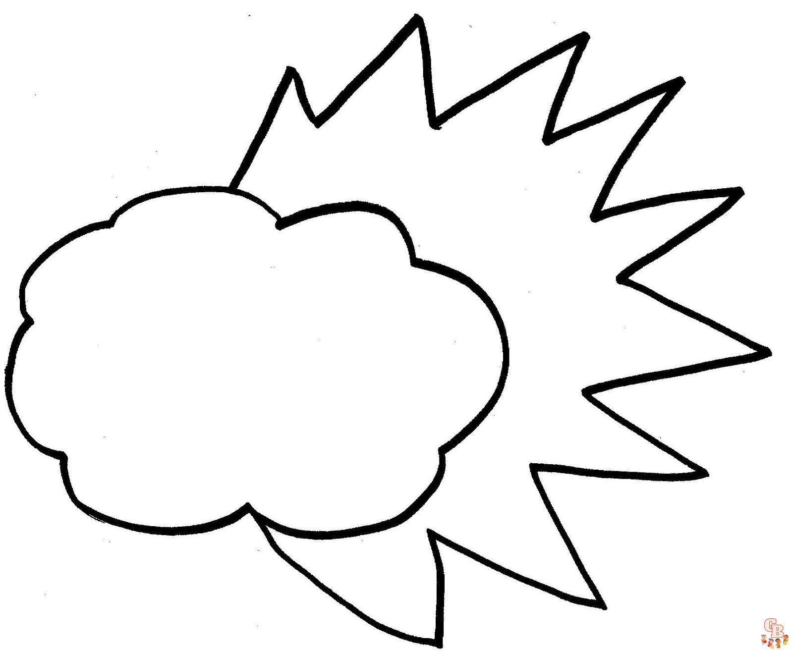 Cloud Coloring Pages12