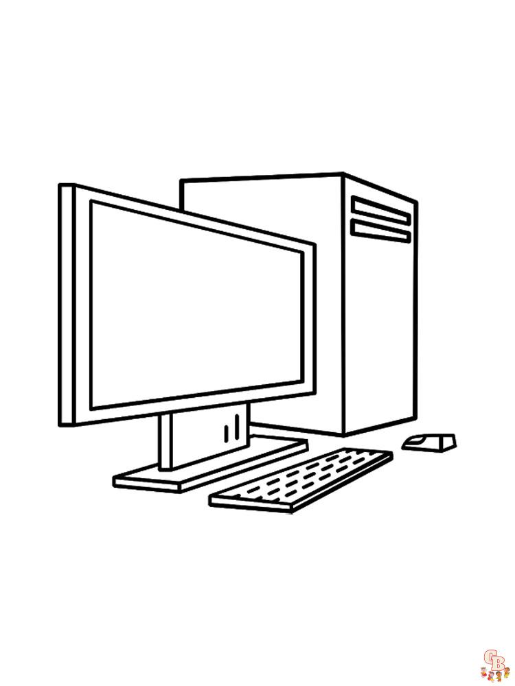 Computer Coloring Pages 2