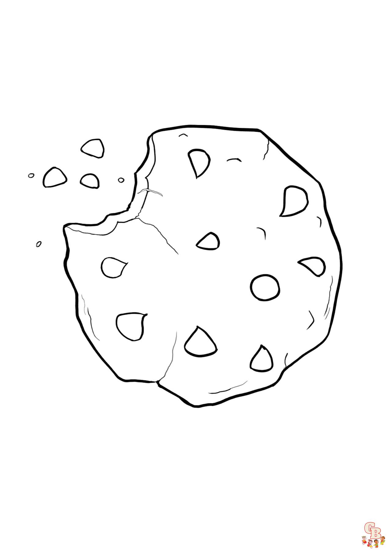 Cookies Coloring Pages