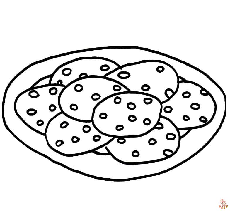 Cookies Coloring Pages 2