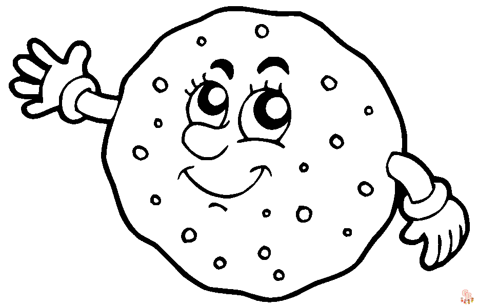 Cookies Coloring Pages 2