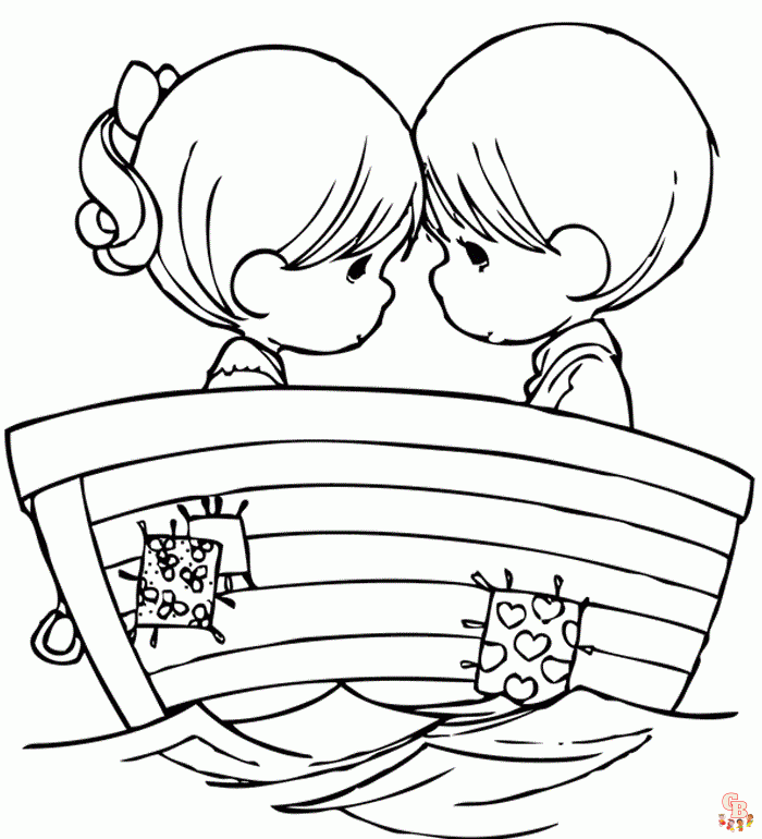 Couple Coloring Pages 1