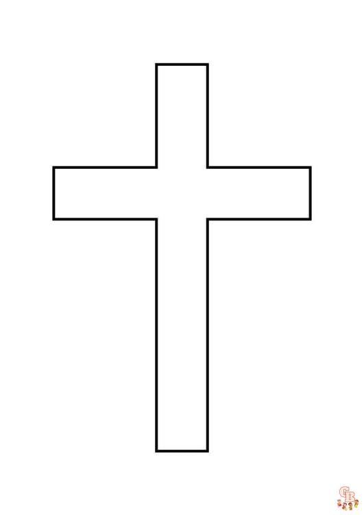 Cross Coloring Pages 2