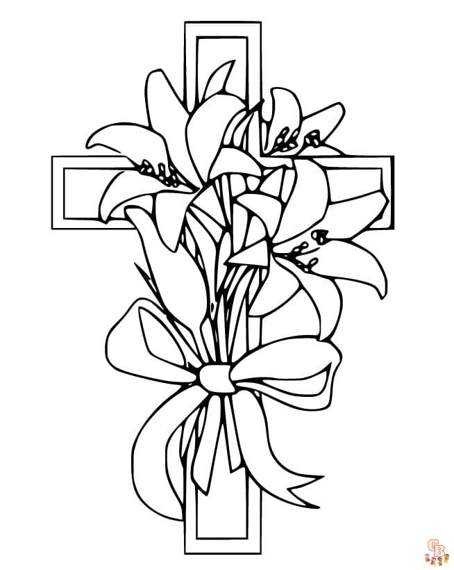 Cross Coloring Pages 3