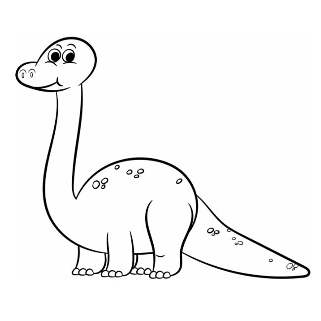 Cute DinoSaur coloring pages 16