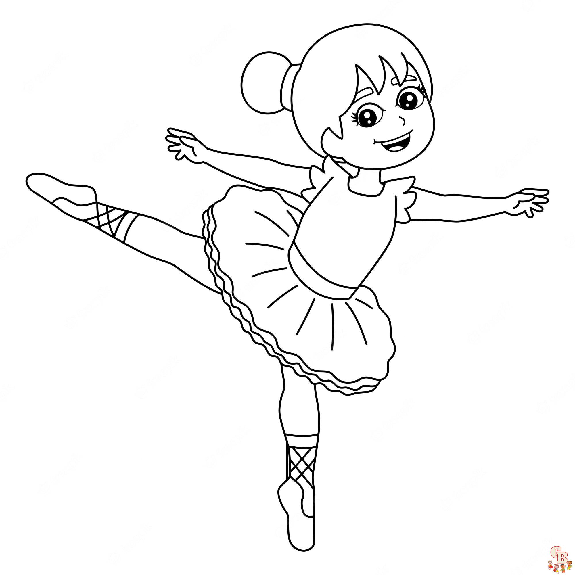 Dance Coloring Pages 6