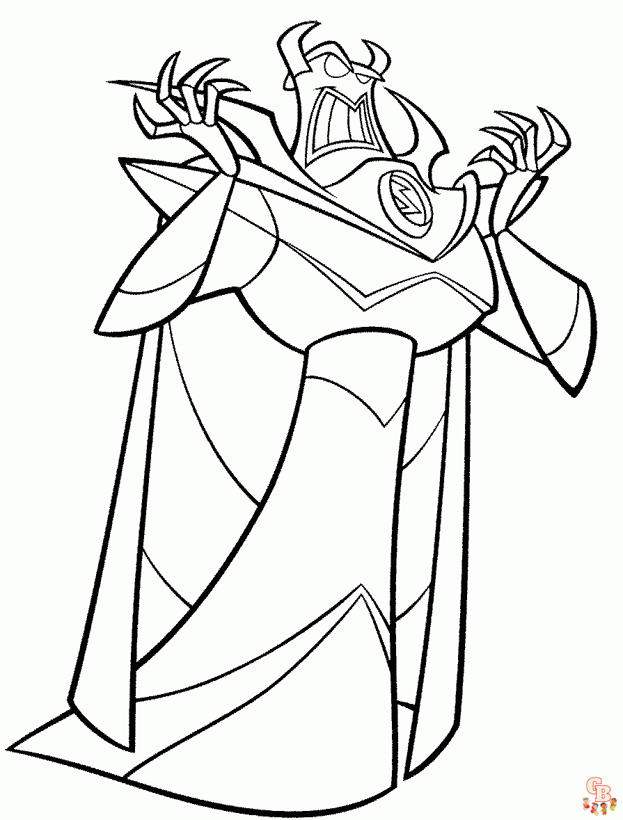 Disney Villains Coloring Pages 1