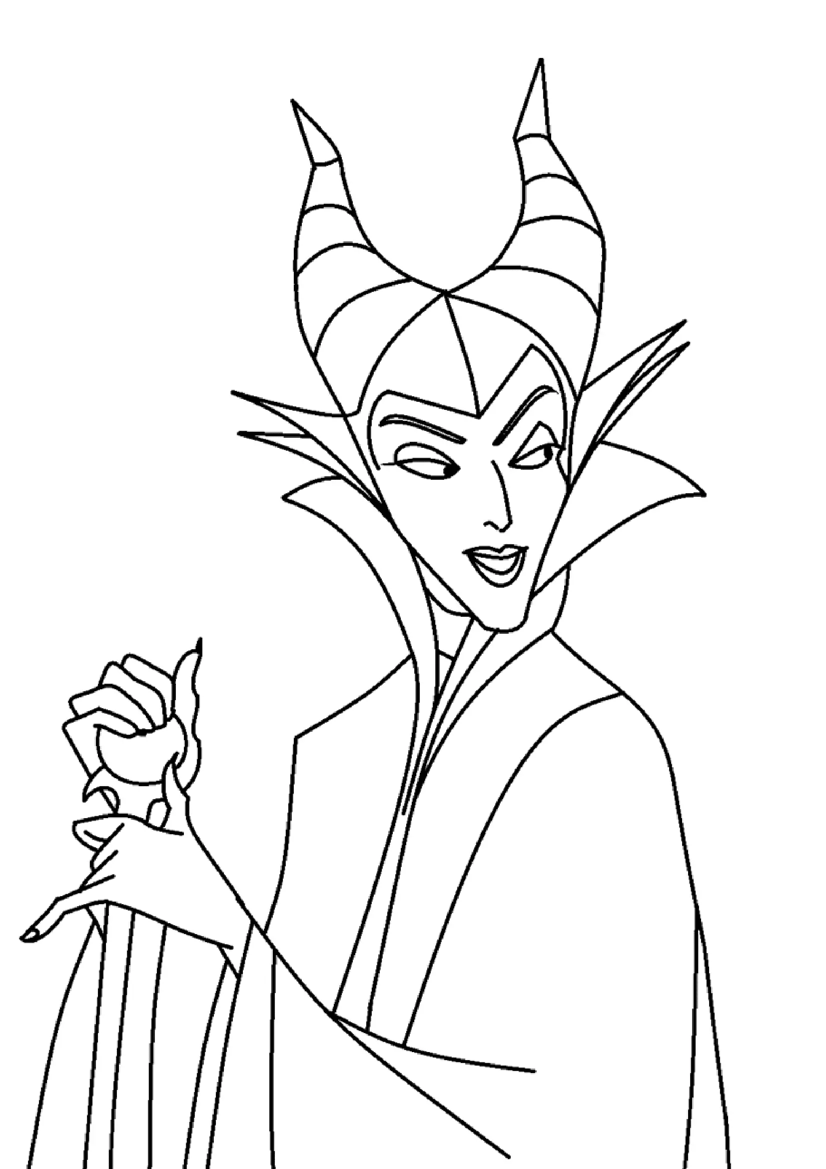 Disney Villains Coloring Pages 1