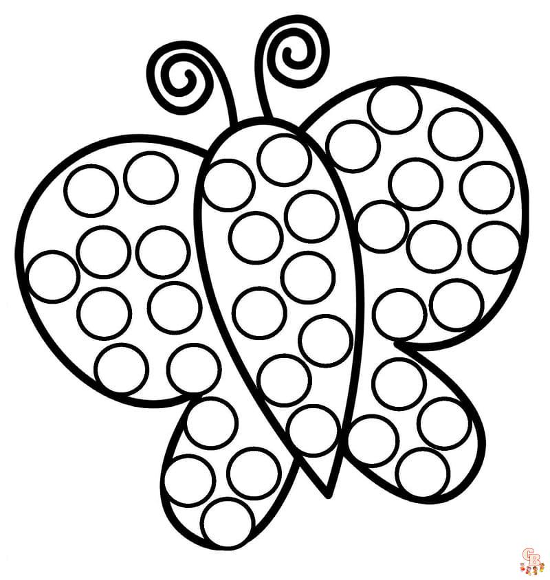 Dot Coloring Pages 1