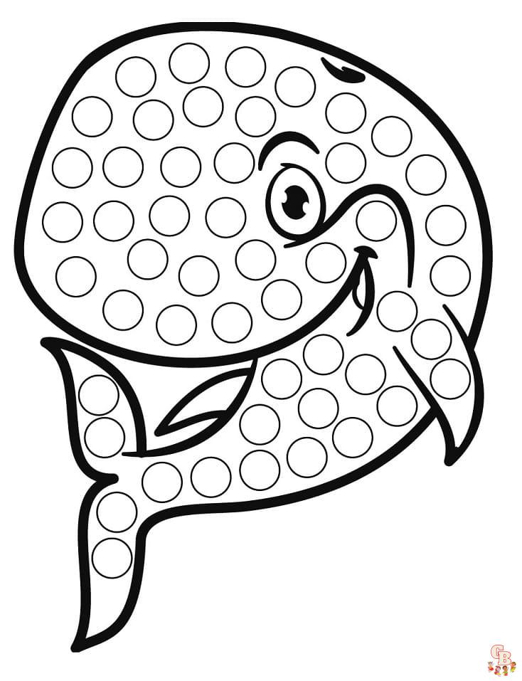 Dot Coloring Pages 2