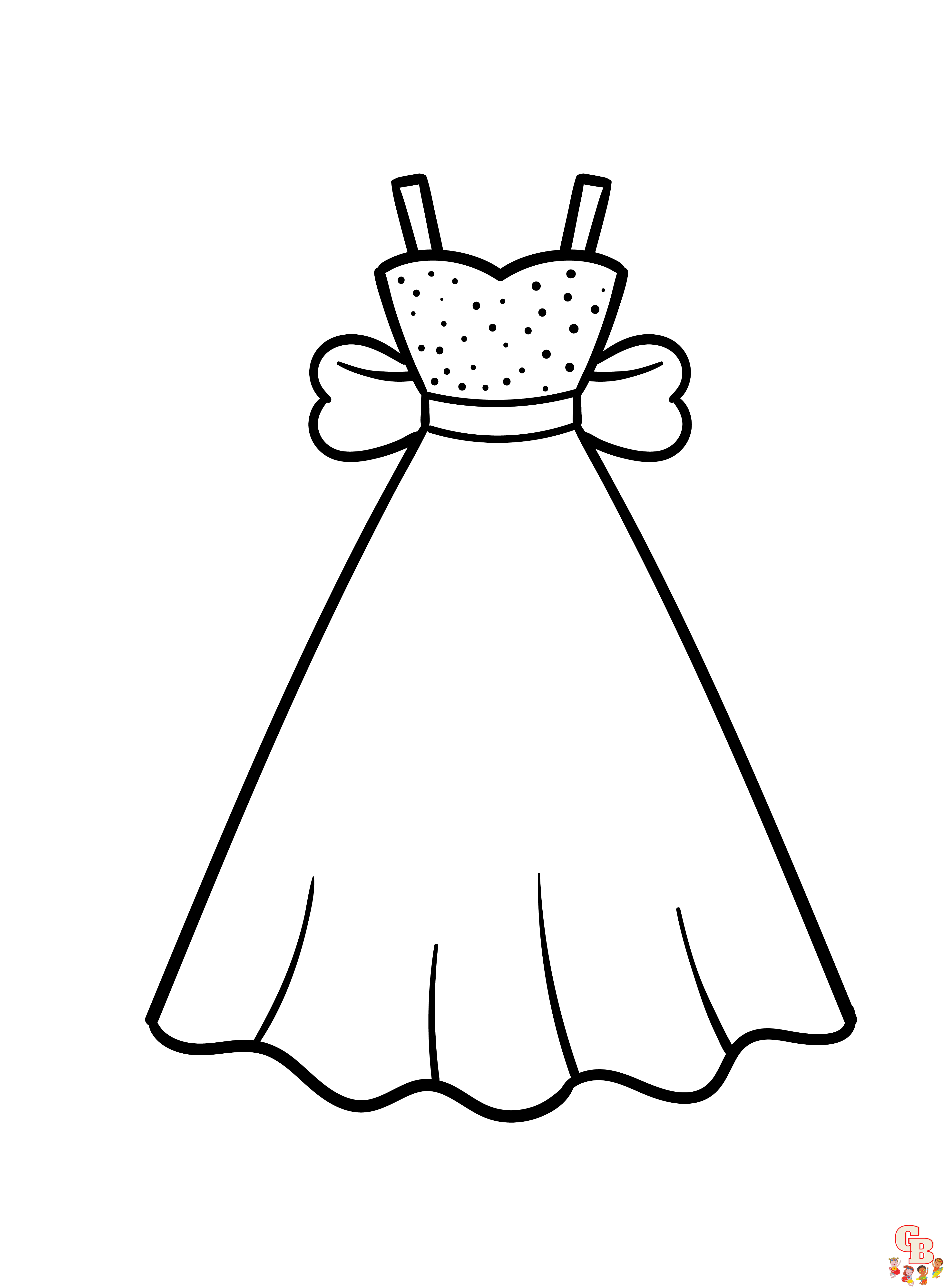 Dress Coloring Pages 2