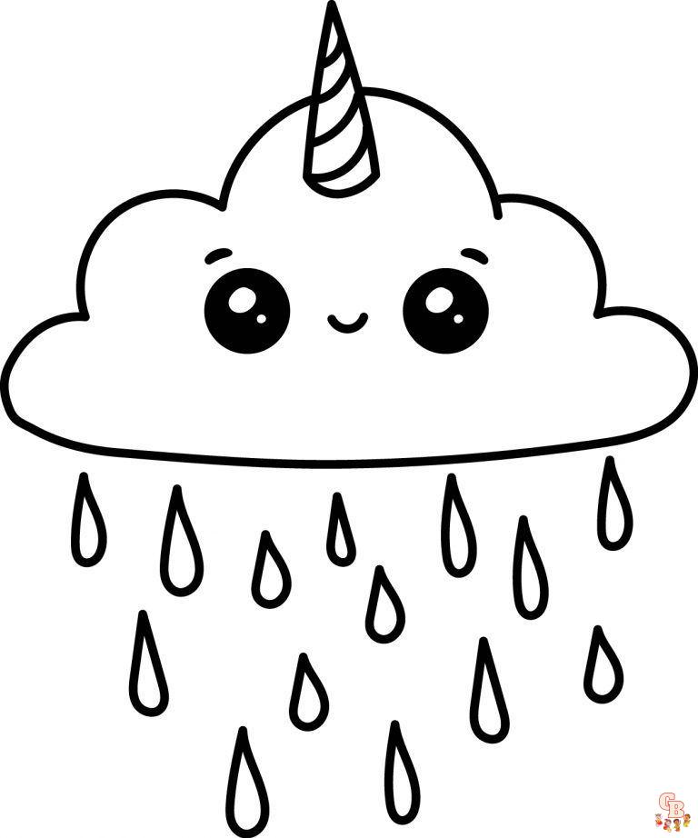 Easy cute coloring pages 1