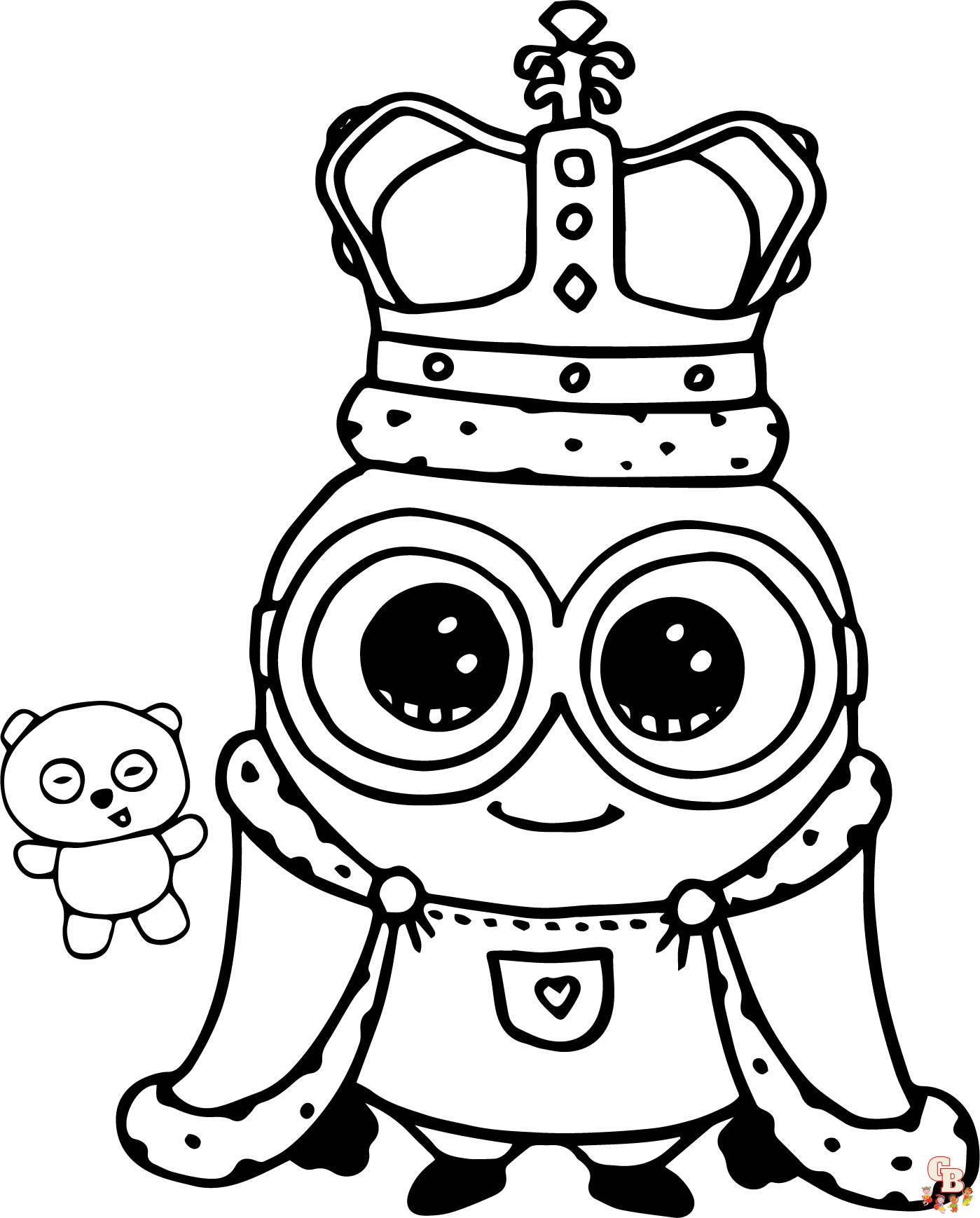 Easy cute coloring pages 10
