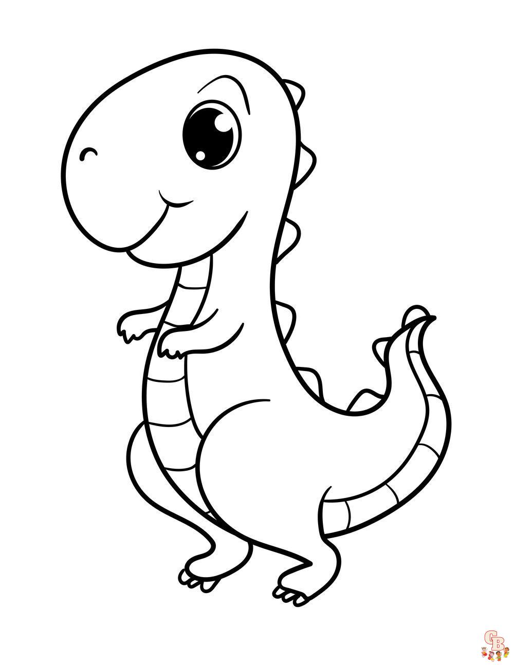 Easy cute coloring pages 26