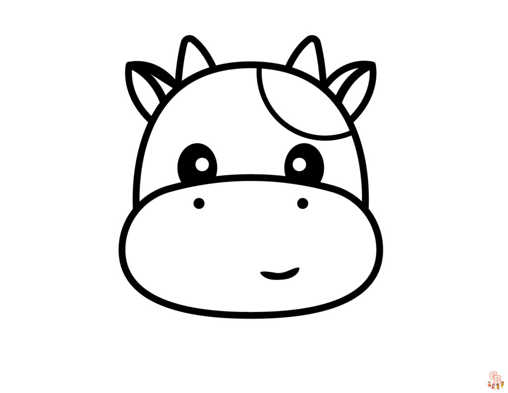 Easy cute coloring pages 5