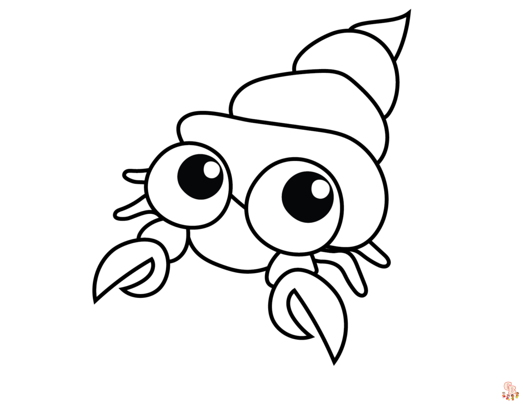 Easy cute coloring pages 6
