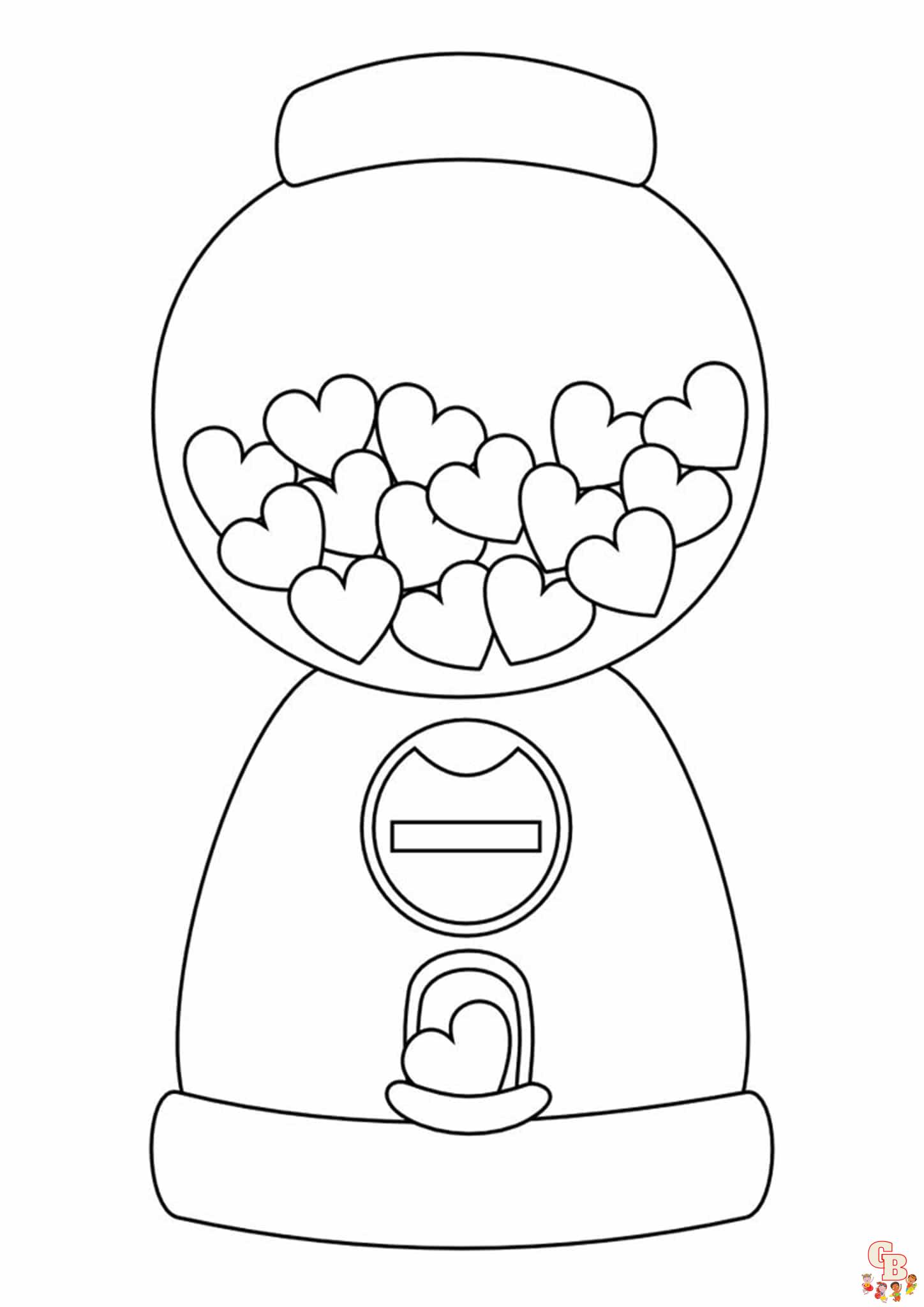 Easy cute coloring pages 9