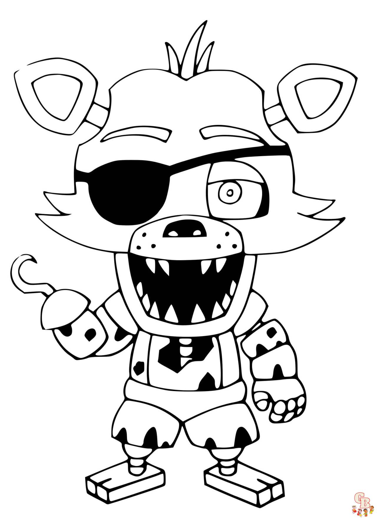 FNAF Coloring Pages 1