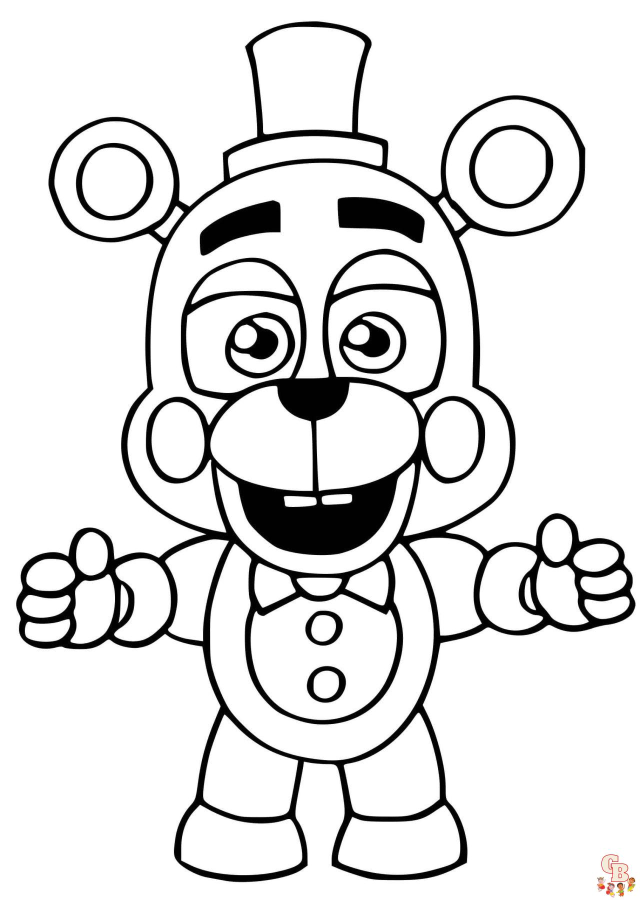 FNAF Coloring Pages 2