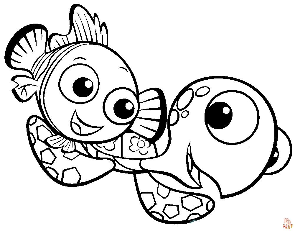 Finding Nemo Coloring Pages