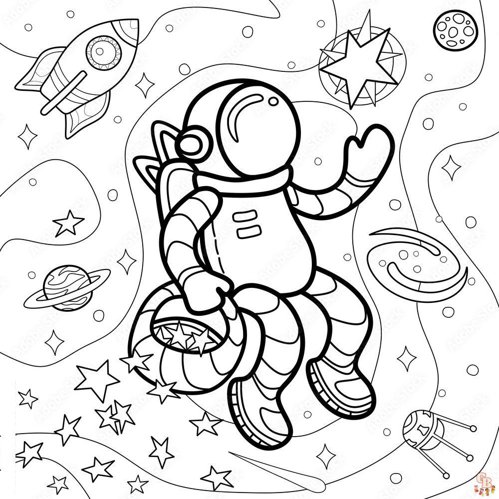 Galaxy Coloring Pages 10