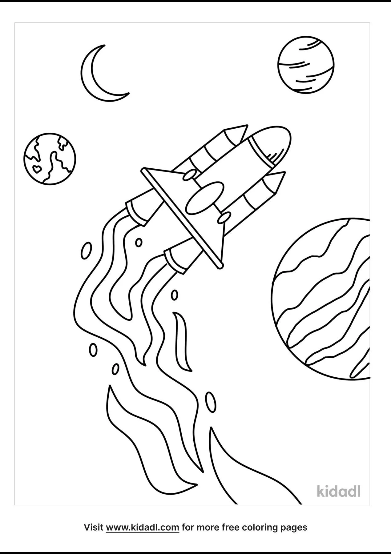 Galaxy Coloring Pages 3