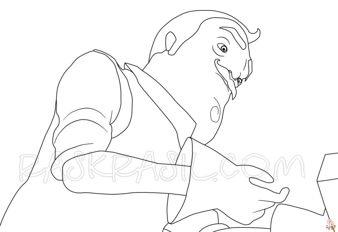 Hello Neighbor Coloring Pages 13