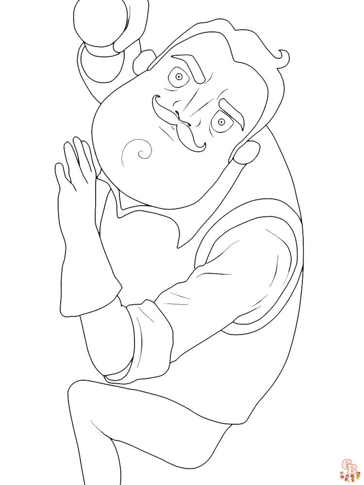 Hello Neighbor Coloring Pages 14