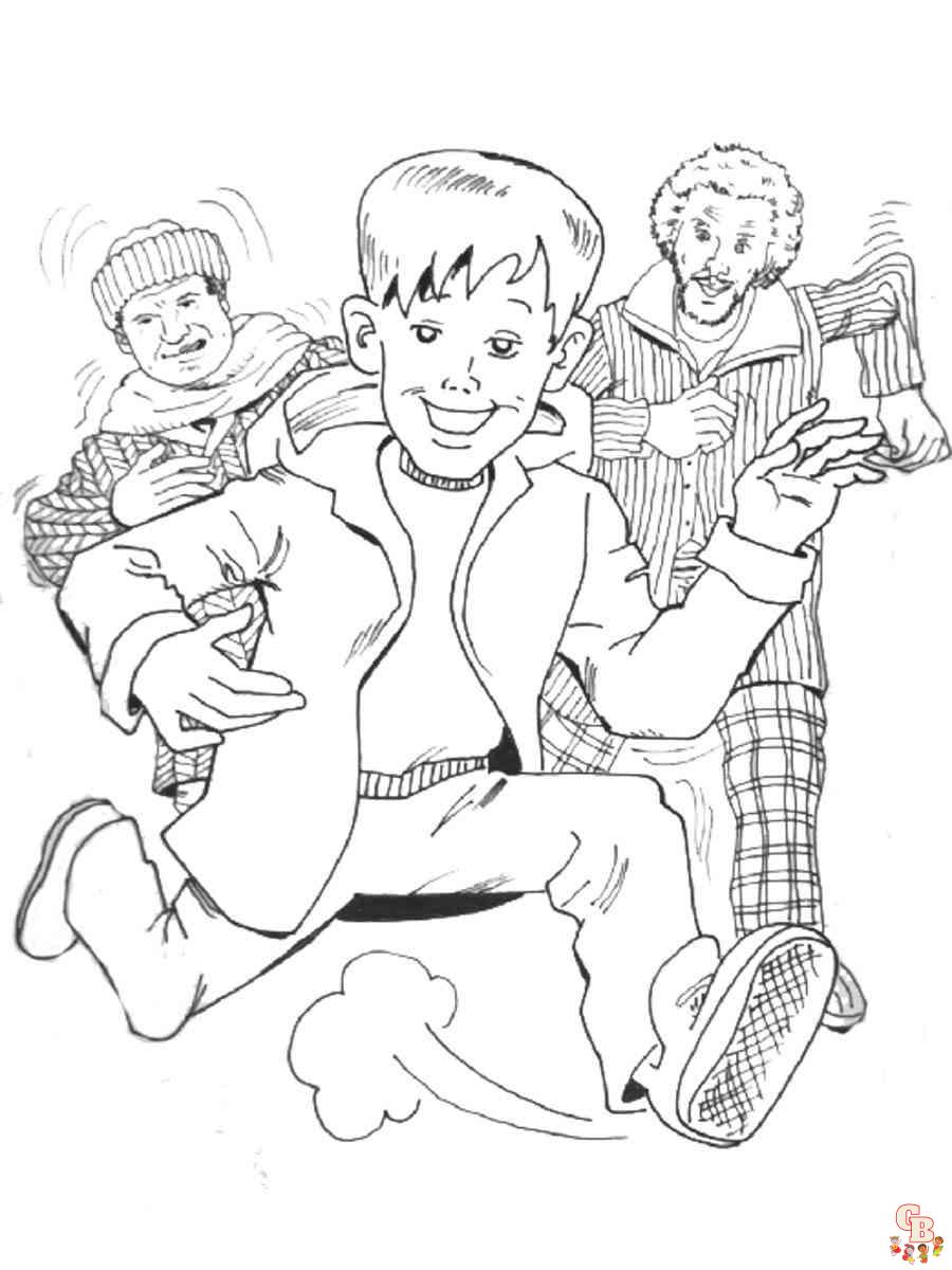 Home Alone Coloring Pages 3