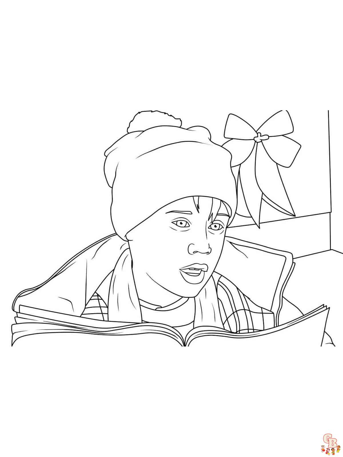 Home Alone Coloring Pages 4