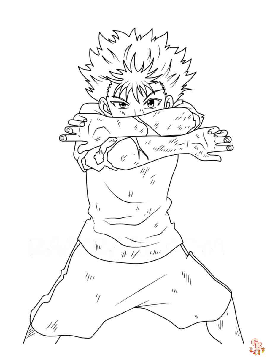 Hunter X Hunter Coloring Pages 3