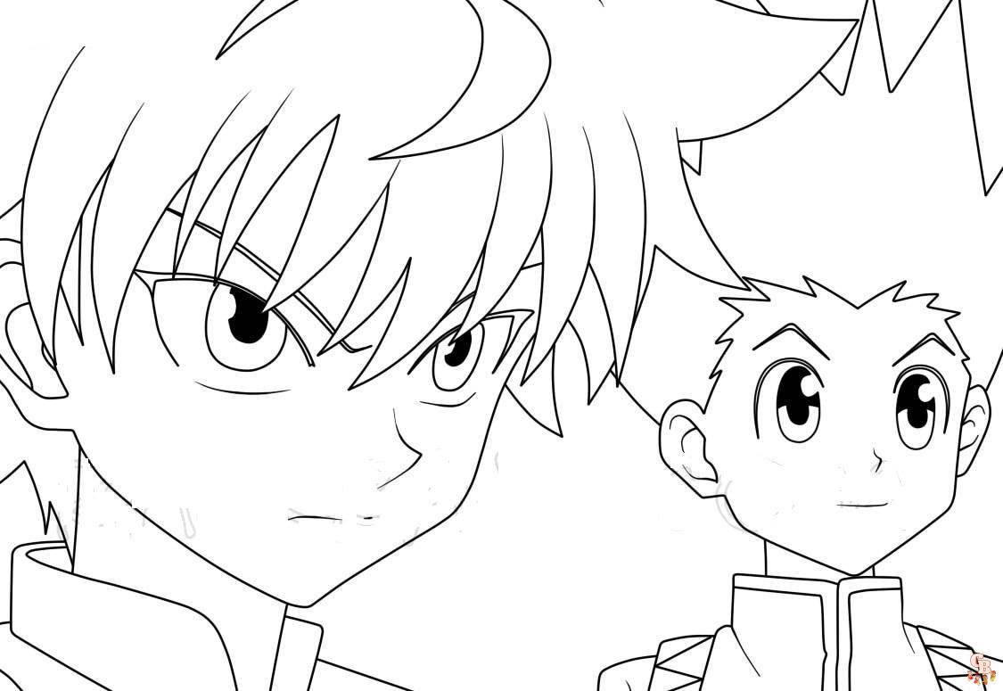 Hunter X Hunter Coloring Pages 5