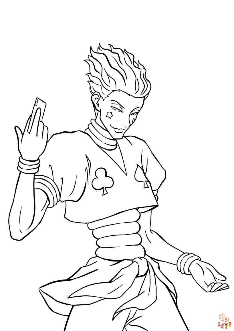 Hunter X Hunter Coloring Pages 7