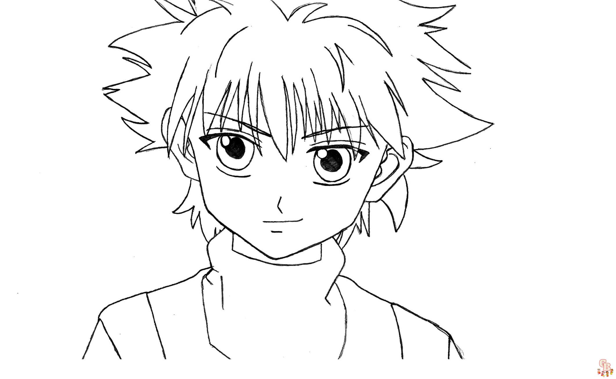 Hunter X Hunter Coloring Pages 8