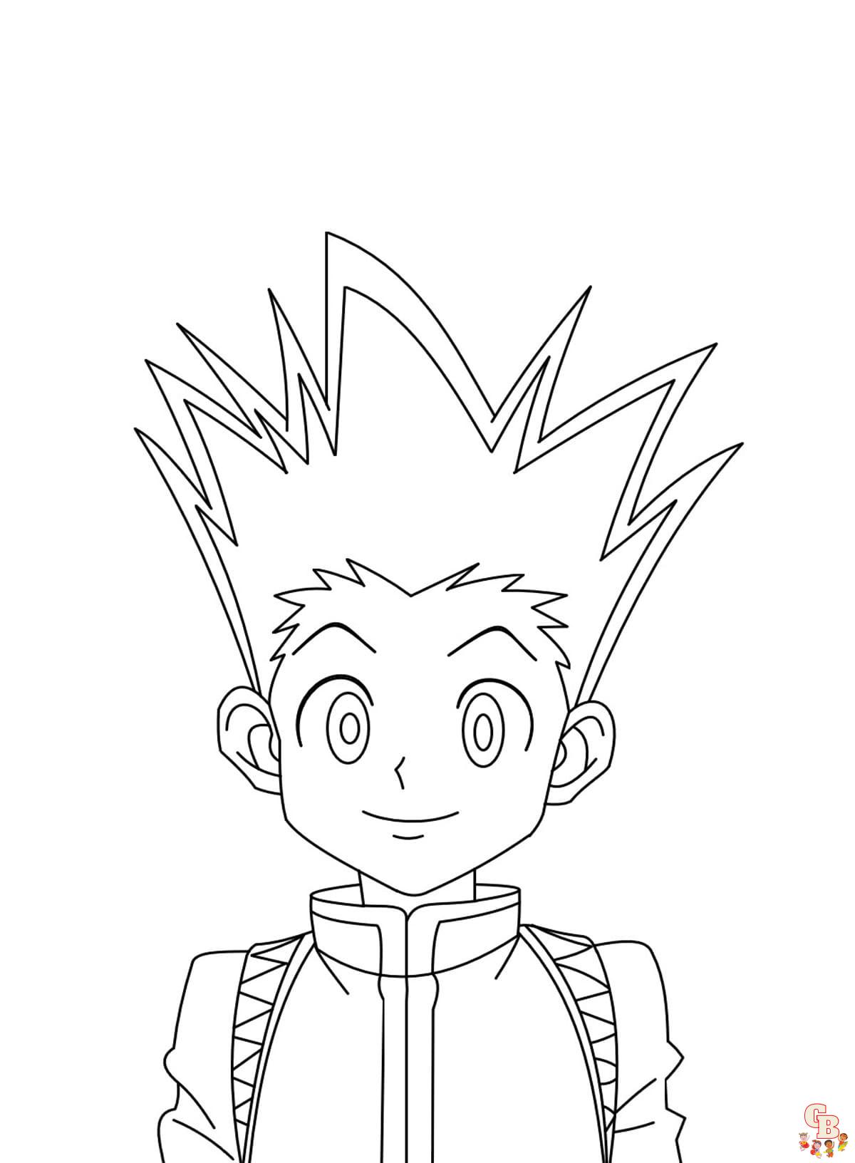 Hunter X Hunter Coloring Pages 9